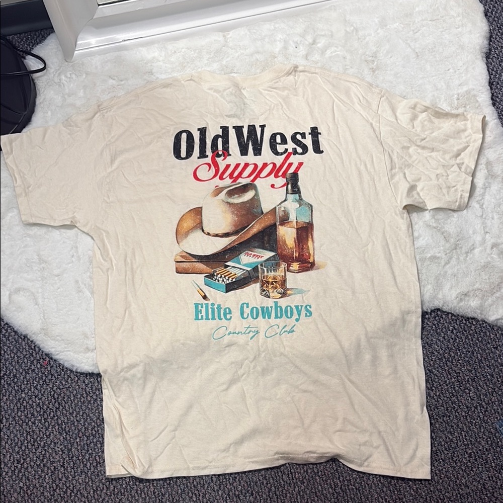 Old West Cream T-Shirt